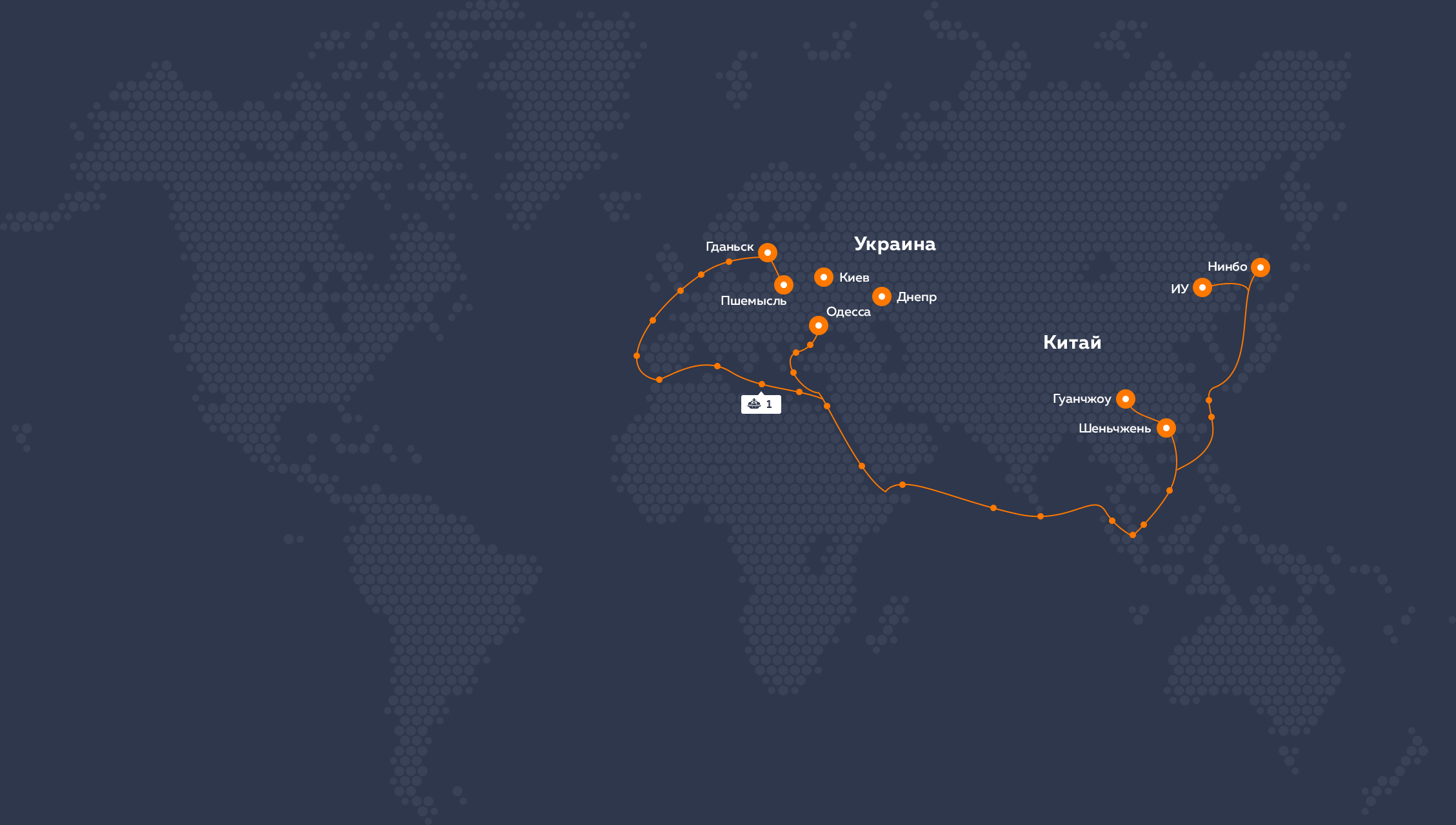 M3Cargo Map